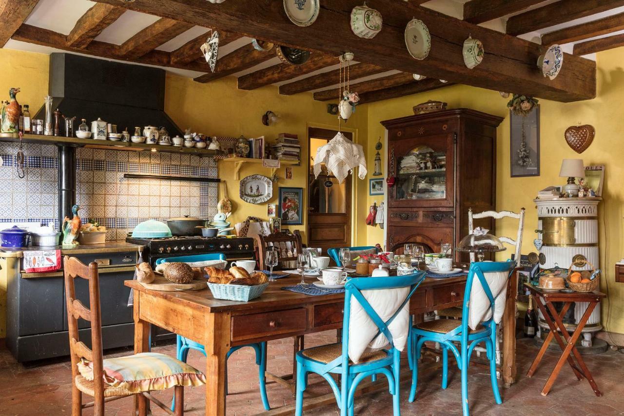 Maison d'Hotes à l'Ombre Bleue Mittainville Extérieur photo